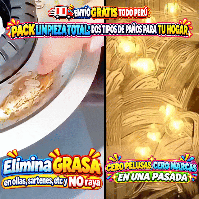 kit de limpieza total